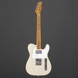 Fender Postmodern Tele Journeyman Relic MN Aged India Ivory #14765 – Guitare Électrique Personnalisée - Les Beatles, Paul McCartney, John Lennon, RIngo Starr, George Harrison Fender Postmodern Tele Journeyman Relic MN Aged India Ivory #14765 - Guitare Électrique Personnalisée – Image 2