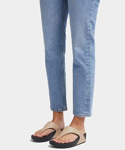 Image of FitFlop Women's Flip Flop Sandal, Latte Beige, 8