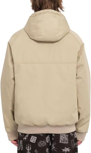 Volcom Men's Hernan 10k Teflon Heavy Weight Hooded Jacket4