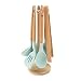 Produktbild Chef Master MasterChef Carrusel Premium Küchenhelfer aus Silikon und Holz mit Karussell - Blau