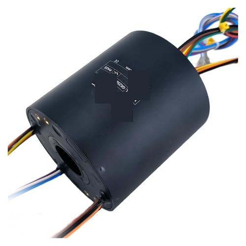 DOMOJT - DOMOJT Connecteur électrique Rotatif à Bague collectrice Conductrice à 18 Voies GK2586-18P05, Joint Rotatif de Puissance à Bague Conductrice Bagues collectrices à Trou traversant