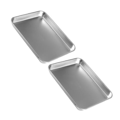 NAMOARLY 2pcs Medical Instrument Flat Bottom Storage for Physical Therapy Instruments Laboratory Supplies