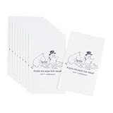 ほぼ日手帳 ムーミン/ほぼ日のインク吸い取り紙 ムーミン 手帳アクセサリー