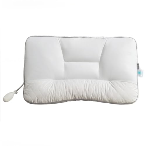 Oreiller protection cervicale à hauteur variable avec airbag ergonomique intégré - 2