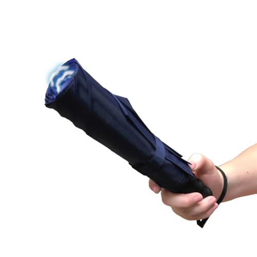 Streetwise Stunbrella 32,000,000 Stun Gun Flashlight - Discreet Self-Defense Weapon with LED Light, Quick Activation, Rechargeable Battery, and Safety Switch