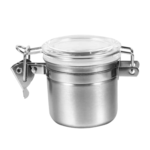 Gatuida 1Pieza Bote Hermético Inoxidable para Café de Almacenamiento y Duradero para Mantener de para Amigos