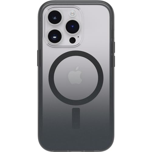 OtterBox Clear Case Series with MagSafe for iPhone 14 Pro, Shockproof, Drop Proof, Ultra-Slim, Protective Case, 2X Tested to Military Standard, Obsidian