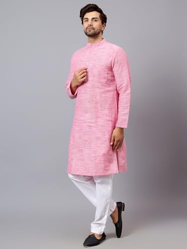 Image of LATEST CHIKAN Men's Cotton Regular Kurta