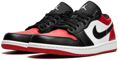 Nike Tênis masculino Air Jordan 1 Low, Ginásio, vermelho, branco