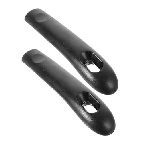 Mikikit 2pcs Detachable Pot Handle Replacement -Scald Grip for Home Outdoor Cooking Ergonomic Design for Comfortable Hold Easy to Clean Construction