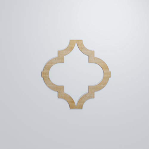 Image of Ekena Millwork 23 3 /8 inchW X 23 3 /8 inchH Large Marrakesh Decorative Fretwork Wood Wall Panels, Birch