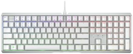 CHERRY XTRFY MX 3.1 Mechanical Wired Gaming Keyboard | New MX2A Switches (White, MX2A Red)