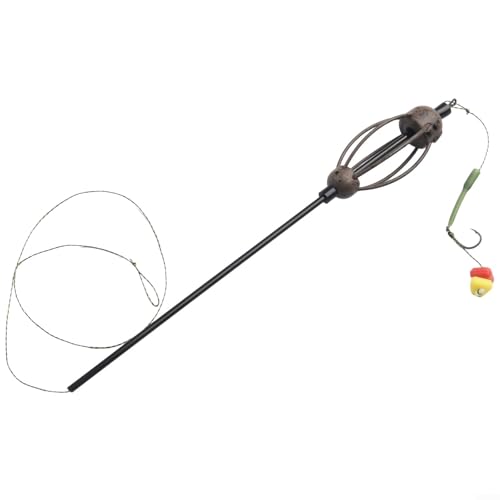 Applicazione versatile: perfetta per la pesca alla carpa, la pesca grossolana, nonché la pesca in lago e fiume. Questa mangiatoia per gabbia è adatta per vari ambienti di pesca e può aumentare le possibilità di catture di successo.