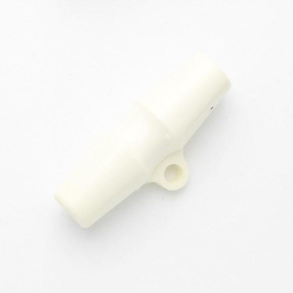 Minerva Botones de palanca de plástico color crema (paquete económico) de 32 mm – por paquete de 100