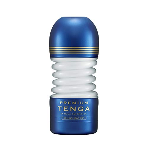 TENGA テンガ PREMIUM ROLLING HEAD CUP プレミアム・ローリングヘッド・カップ 青 1 本 - 画像1