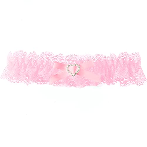 Image of Blue Garters for Bride Wedding Garter Set for Bride Bridal Garter Leg Thigh Blue