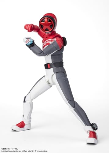 Image of S.H. Figuarts Bakujo Sentai Bumbunger, Bundred, Approx. 5.7 inches (145 mm), PVC & ABS, Pre-Painted Action Figure