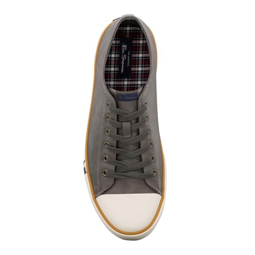 Image of Ben Sherman Mens Hadley Lace Up Sneakers Shoes Casual