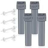 (4 Pack) Replacement Cartridge Filter Kit Compatible Filter Replacement Kit SC1200 Machine Clean Filters Included 4 Filters Kit and 4 Check Values