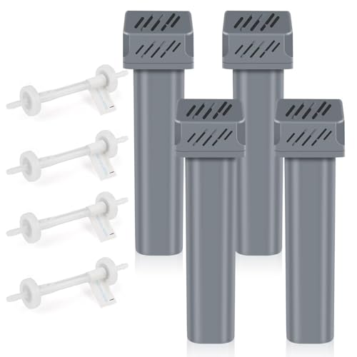 (4 Pack) Replacement Cartridge Filter Kit Compatible Filter Replacement Kit SC1200 Machine Clean Filters Included 4 Filters Kit and 4 Check Values
