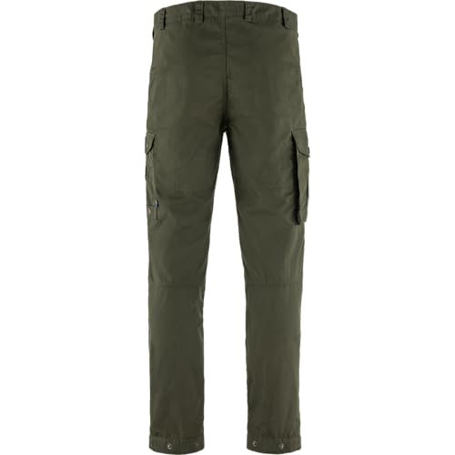 Image of Fjallraven Vidda Pro Men's Trekking Trousers - Water Resistant, Wind Resistant Fabric, Reinforced Knees - Hiking, Trekking