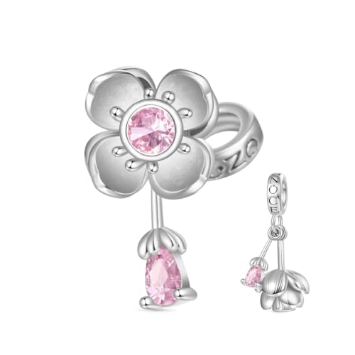Image of GNOCE Japanese Charm Bead Silver Blend Pendant Dangle Charms fit Bracelet Jewelry Gift for Women
