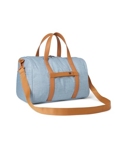 Image of Herschel Unisex Novel Duffle, Ashley Blue Crosshatch (Limited Edition), Carry-on - 26.5L, Novel Duffle