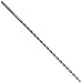Precision Twist QC1290P High Speed Steel Extra Long Length Drill Bit, Uncoated (Bright) Finish, Round Shank, Parabolic Flute, 135 Degree Point Angle, 15/64"