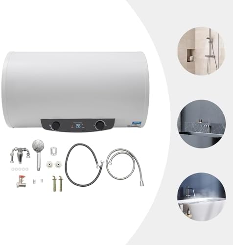 10 Gallon Point Of Use Instant Hot Water Heater - 120V 1500W, Vertical Design, Grey Metal, CSA Approved-1160329