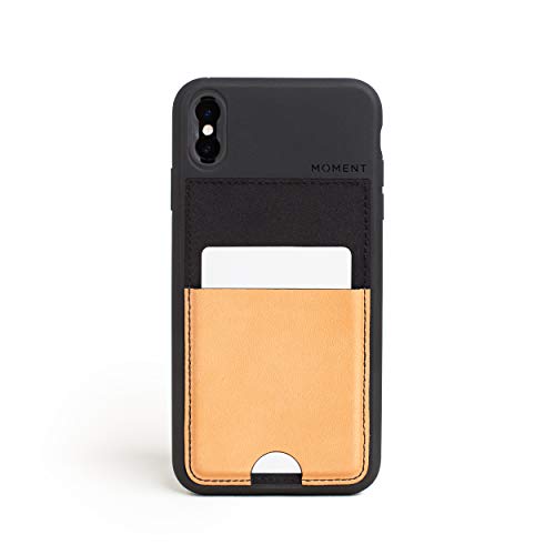 Moment Wallet iPhone Xs Max Case - Slim, Credit Card Carrying, Wrist Strap