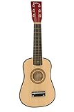 Mini Violão Infantil Colibri para Criança Corda de aço corpo de Madeira 58 cm (Natural)