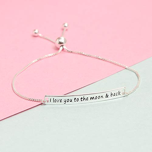 LeCalla Sterling Silver Italian Adjustable Bolo Bracelet | Love Sliding Clasp Ball Bracelets for Women | Birthday for Mom Friendship Sister4