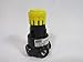 Parker Hannifin 14R111FCT090 Series 14R Zinc Mini FRL System Air Pressure Regulator, 60psig, Relieving, 90psig Limiter Maximum Non-Adjust. Pressure, Yellow Knob, 1/4" NPT Pipe x 1/8" NPT Gauge Port