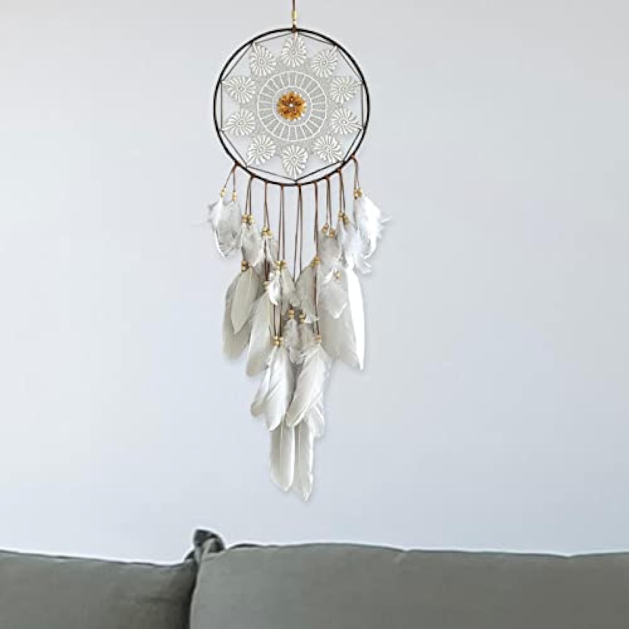 Feather Dream Catcher Wall Hanging Art Craft