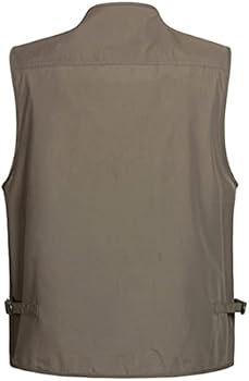Outdoorvest voor heren, met veel zakken, sneldrogend