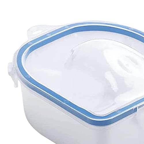 THE STYLE SUTRA® 2x Nail Soaking Bowls Dip Powder Remover Tools for Acrylic Nails Hands Salon Blue| Nail Care, Manicure & Pedicure | Nail Art Accessories