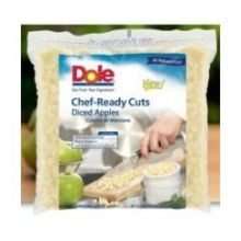 Dole Diced Apple, 5 Pound -- 2 per case.