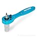 FIRSTINFO F32423B Dual Drive 1/4 Inch Hex Bit and Socket Micro Ratchet Wrench- Light Weight Aluminum, 72T Reversible, Compact Size for Tight Spaces