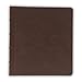 Samsill Vintage Leather Binder, 1.5 Inch Round Ring (Holds 325 Sheets), Letter Size 8.5x11 Documents, Professional Organizer Portfolio, Planner, No Zipper, Brown