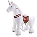 Produktbild PonyCycle Neue U-Serie Fahrt auf Einhorn Spielzeug Plüsch Walking Animal Unicorn für Alter 3-5 Small Size U304