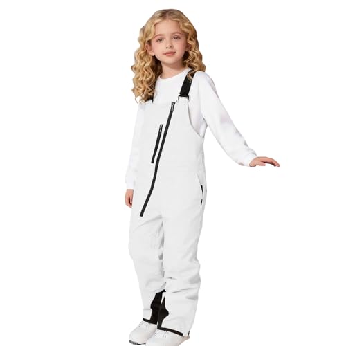 Salopette de ski blanche 4-5 ans imperméable pour enfant