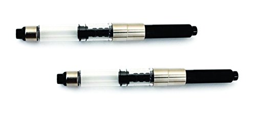 Image of SCHMIDT Fountain Pen Screw Type Converter Fits in Most Fountatin Pens(Set of 2)