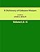 A Dictionary of Cebuano Visayan: Volume 1, A-K