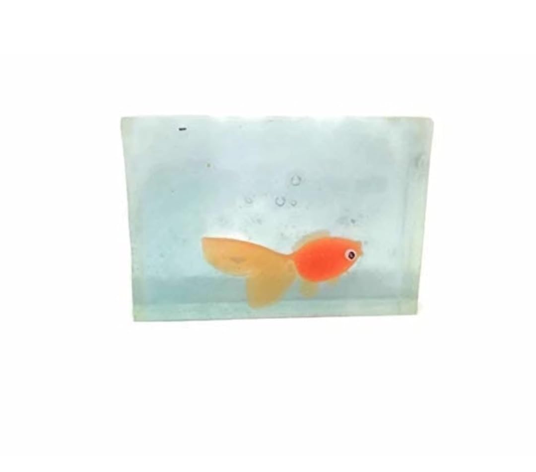 Kids Soap Clear Soap With Fish Toy inside 4 Ounce Fish Color May Vary 72 Pack