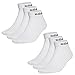 Produktbild adidas 6 Paar NC Ankle Performance Sneaker / Quarter Socken Unisex Kurzsocke , Farbe:Weiss, Socken & Strümpfe:43-45