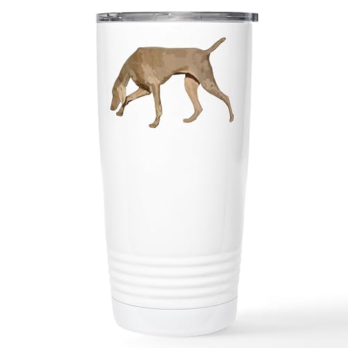 CafePress Weimaraner Stainless Steel Travel Mug 20 oz. Insulated ...