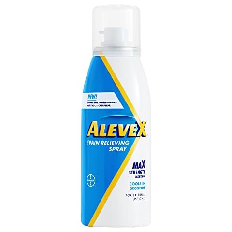 Aleve Dry Spray 3.2 oz (Pack of 3) Cover