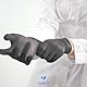Gedikum 100x Nitrilhandschuhe Box Einweghandschuhe, Einmalhandschuhe, Untersuchungshandschuhe, puderfrei, ohne Latex, unsteril, latexfrei, disposible gloves Blau/Schwarz Gr. S-XL (Schwarz, L)