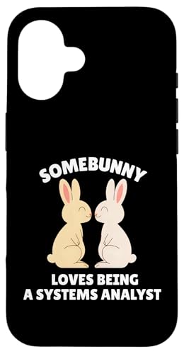 Somebunny Loves Being a System Analyst L[g C[X^[ oj[ Wu X}zP[X iPhone 16 p
