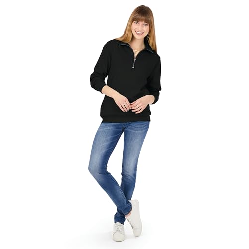 Image of Charles River Apparel Men's Crosswind Quarter Zip Sweatshirt